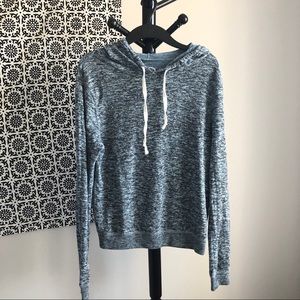 Blue Heather Hoodie